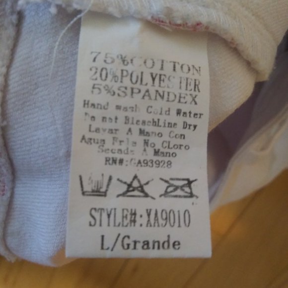 Fourth of July , Patriotic, Flag cut off shorts large - Picture 6 of 13